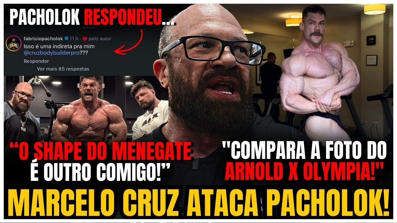MARCELO CRUZ MANDA INDIRETA para PACHOLOK e O PÚBLICO NÃO DEIXOU BARATO