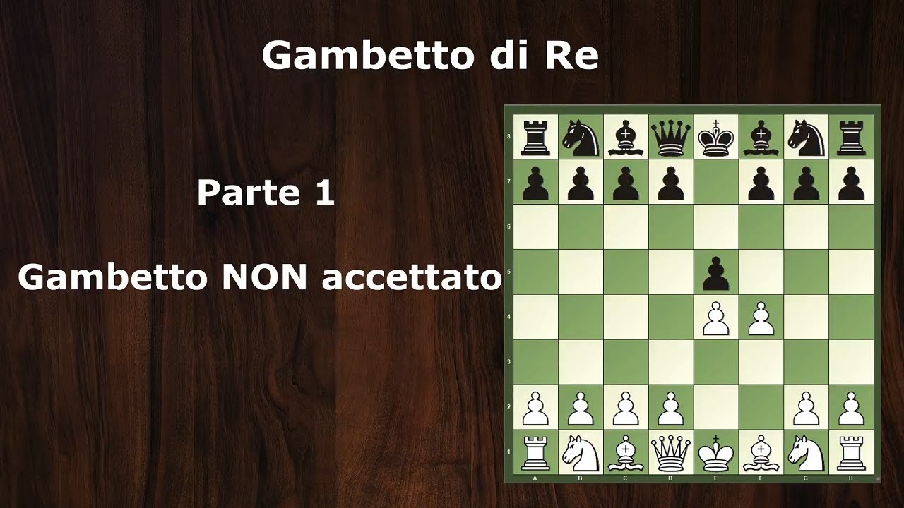 Gambetto di Re - Parte 1