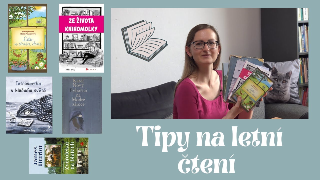 5 TIPŮ NA ODDECHOVÉ LETNÍ ČTENÍ | 2025 | Poklady (nejen) z knihobudky