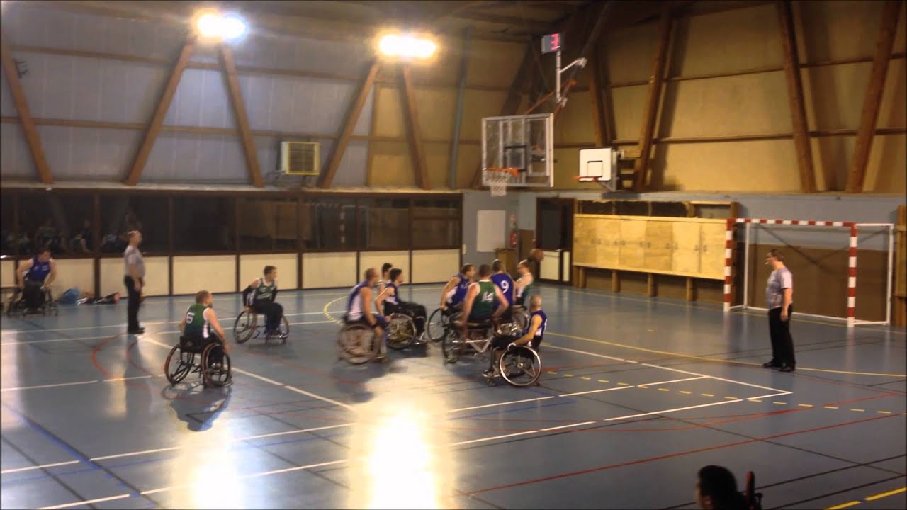 Extrait du Match HandiBasket : Handisport Amiens M&eacute;tropole vs. Handisport Creil (R&eacute;serve)