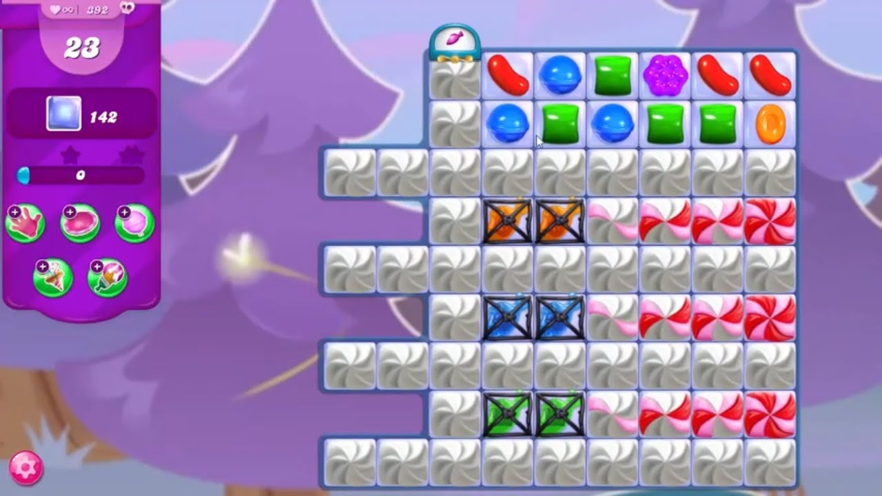 Candy Crush Saga LEVEL 392 NO BOOSTERS (new version)