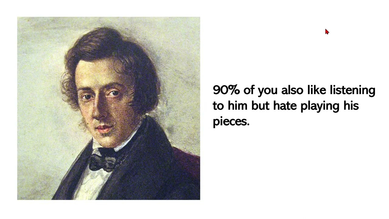 What your favourite composer says about you.