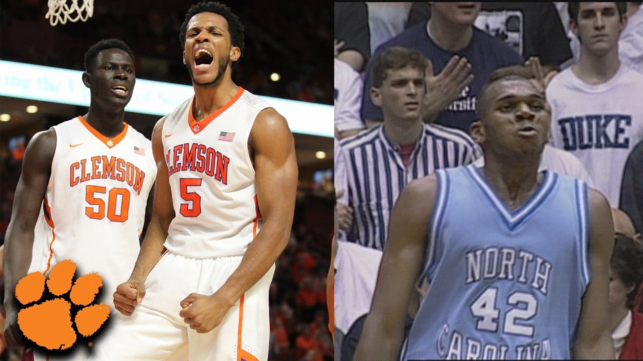 Jerry Stackhouse Dunk Replicated In Game By Clemson's Jaron Blossomgame
