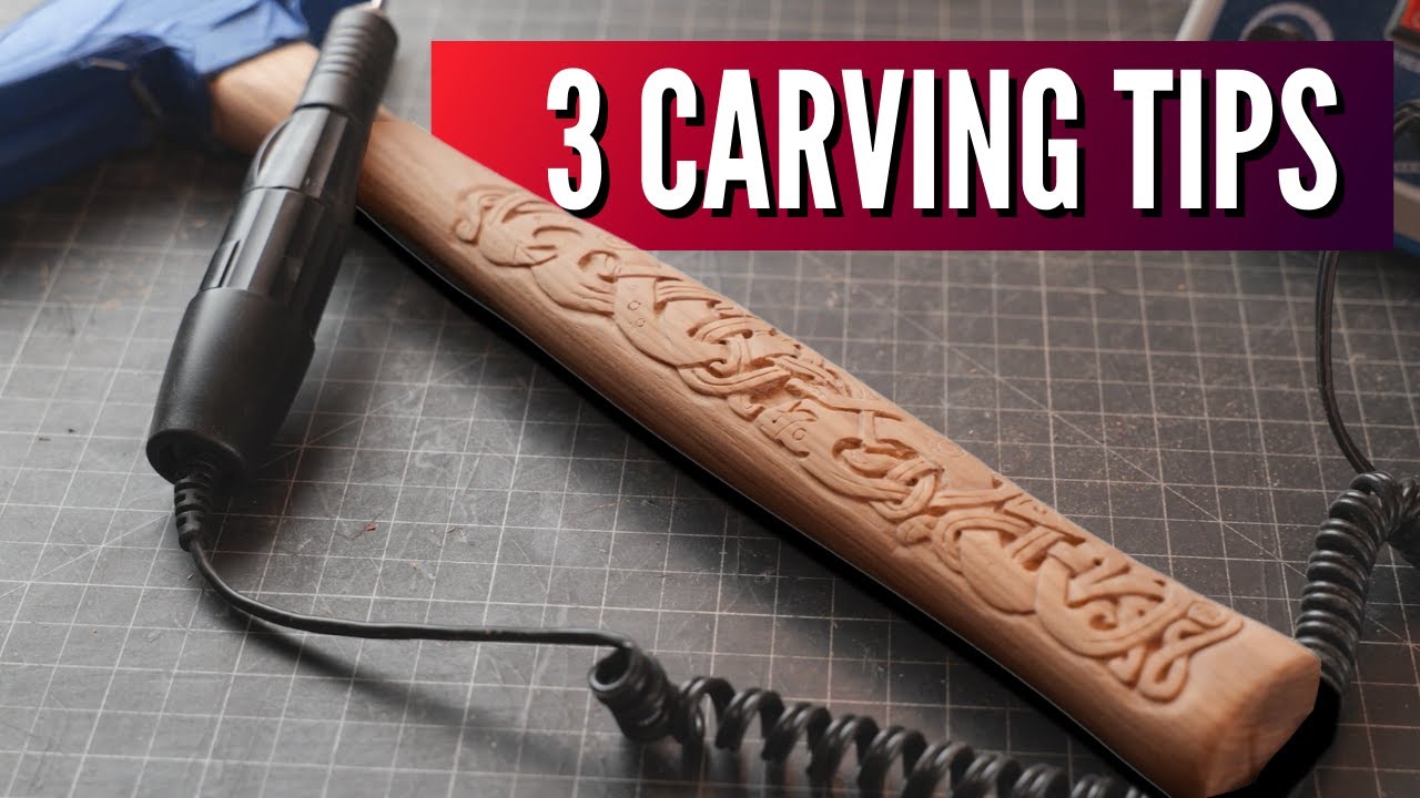 3 Carving Tips Every Power Carver/Wood Carver Should Know