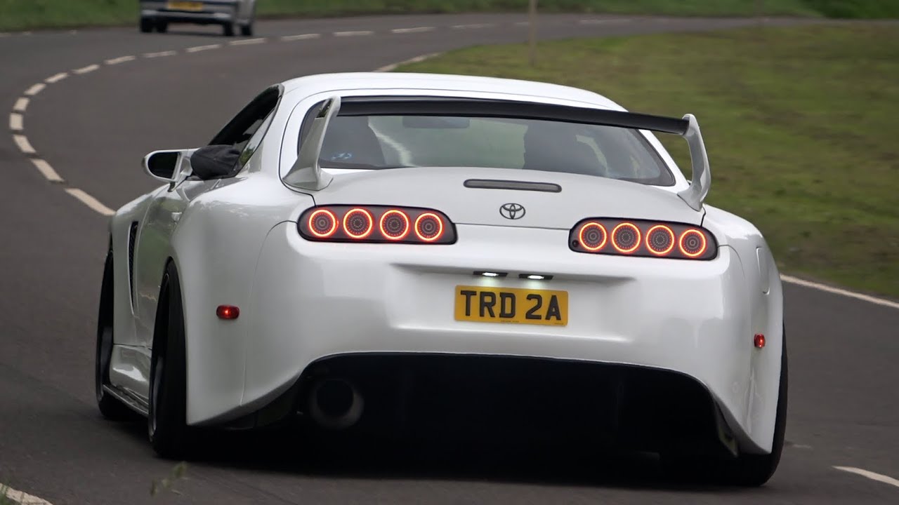 Modified Cars Leaving a Car Show (Yiannimize Live @ Croft Circuit)!!!