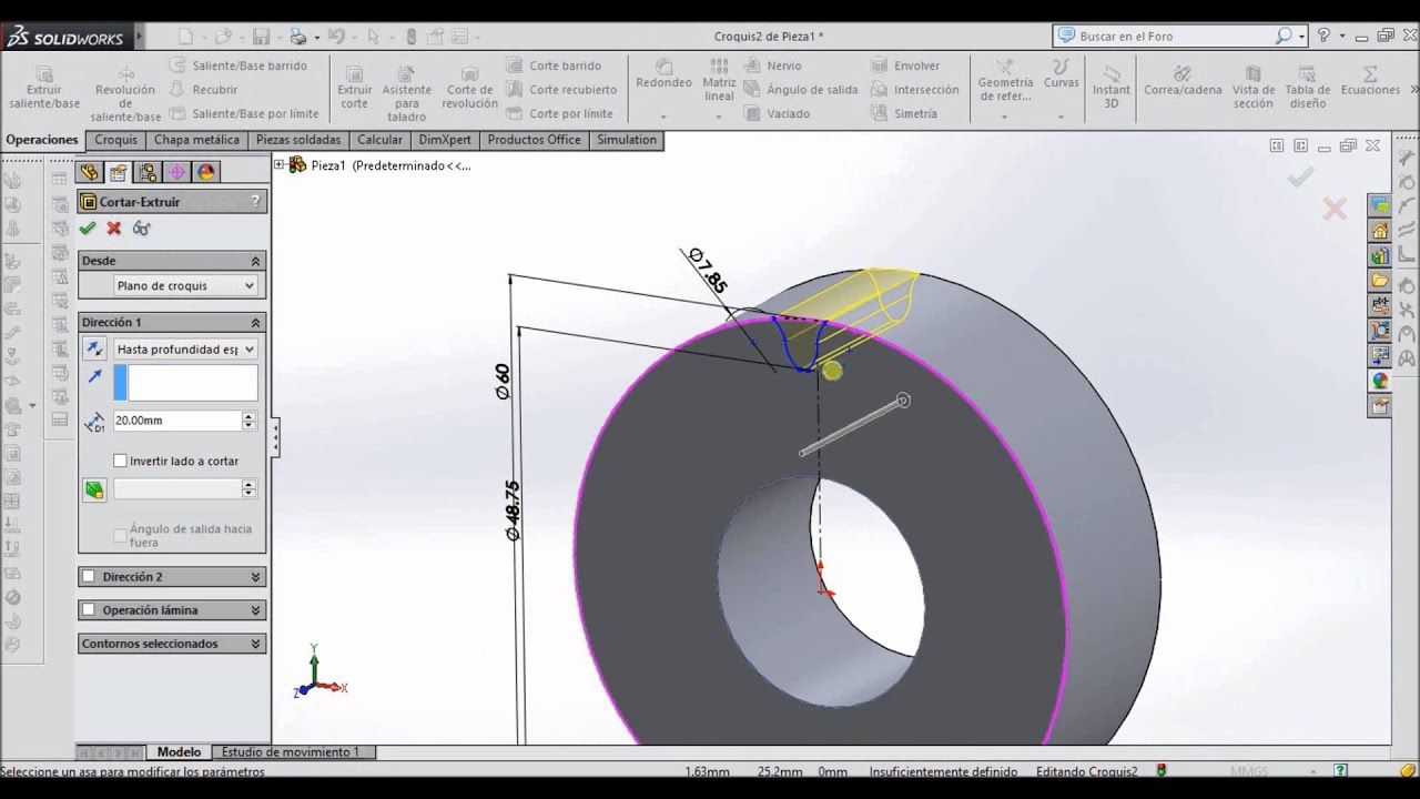 Como hacer un engrane fácilmente en SolidWorks