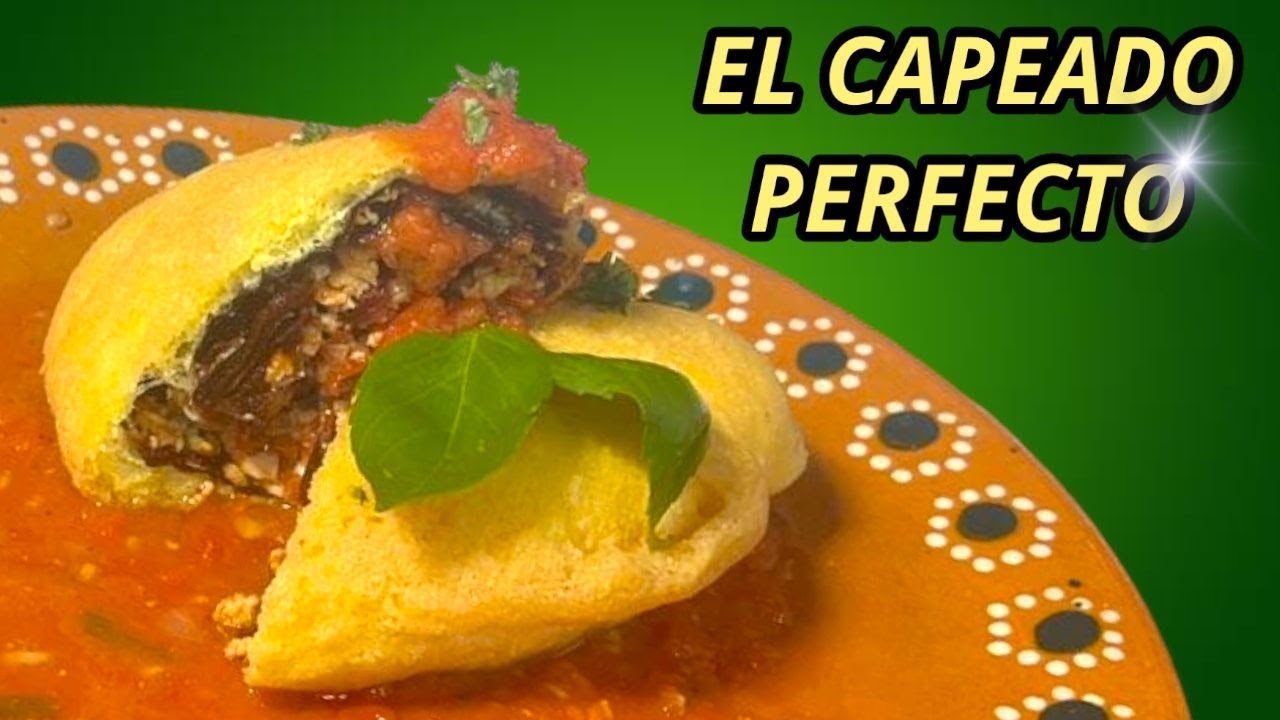 COCINANDO CHILES SECOS RELLENOS Y CAPEADOS