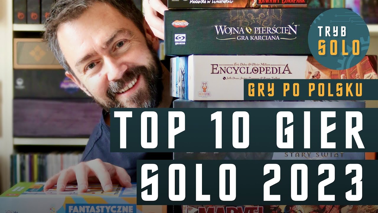 🇵🇱 Top 10 gier solo za 2023 rok (część 1 - gry po polsku)