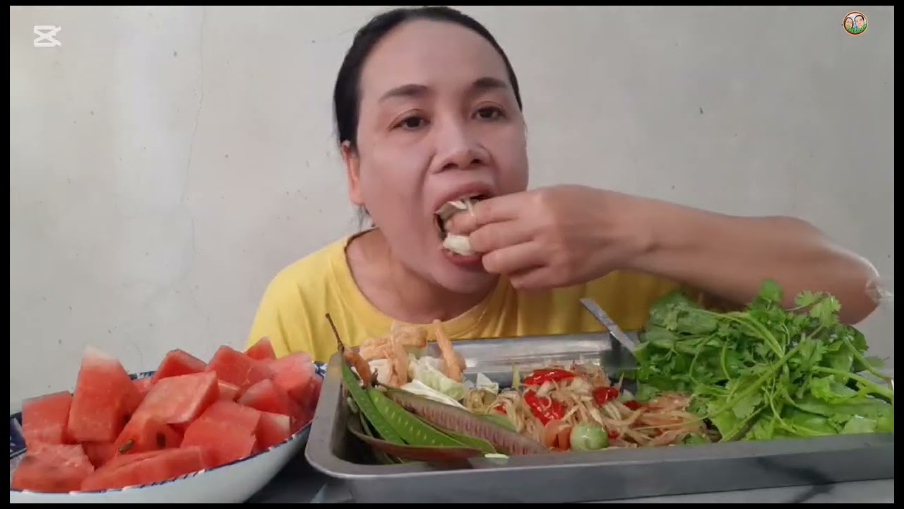 ตำส้มตำรสเด็ด Papaya salad