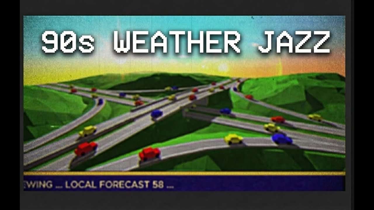 1 Hour of Upbeat Weather Channel Jazz - 90s Morning Forecast & Traffic [1997 Archive]