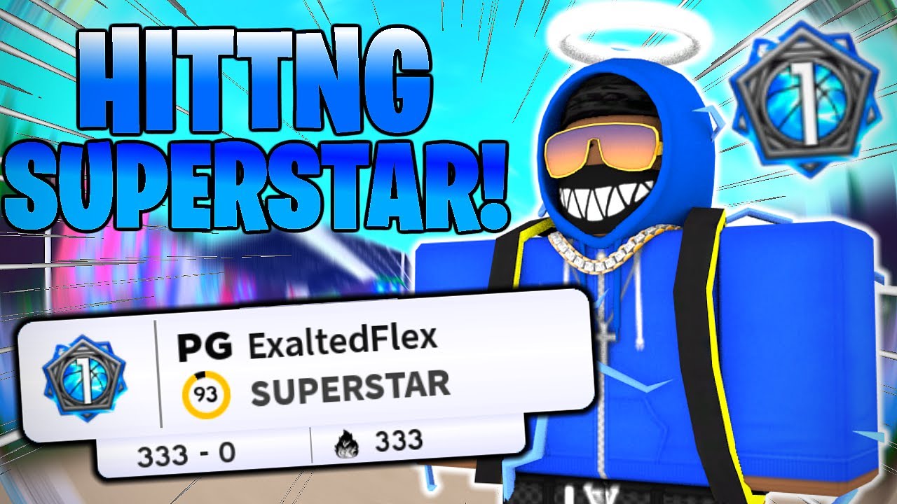 FLEXPLAYZ HITS SUPERSTAR 1 AND TAKES OVER THE 1V1 COURTS!😱 | (Commentary) | (ROBLOX HOOPZ)