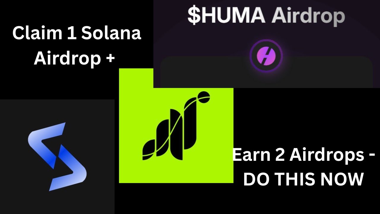 Claim 1 Solana Airdrop + Earn 2 Airdrops - DO THIS NOW