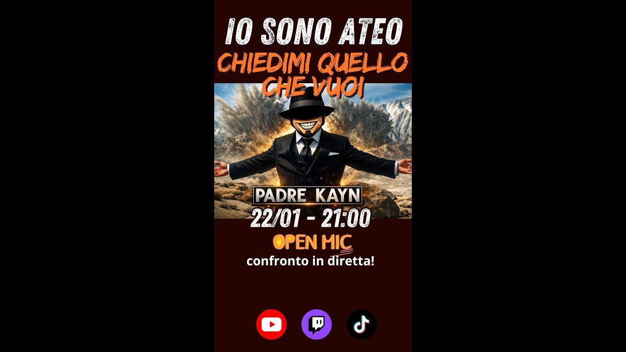 Io sono ateo. Chiedimi quello che vuoi - Serata confronto