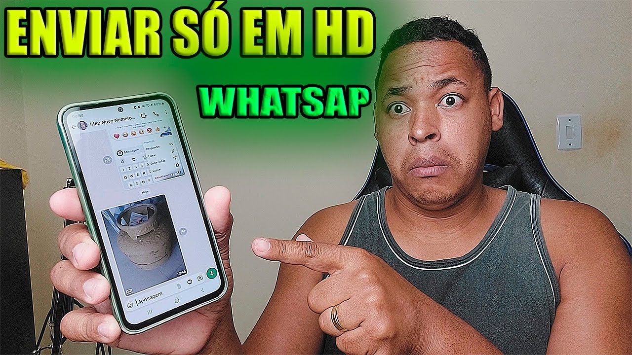 COMO MANDAR FOTO EM HD PELO WHATSAPP ( VÍDEO 💯% ATUALIZADO 2024 )