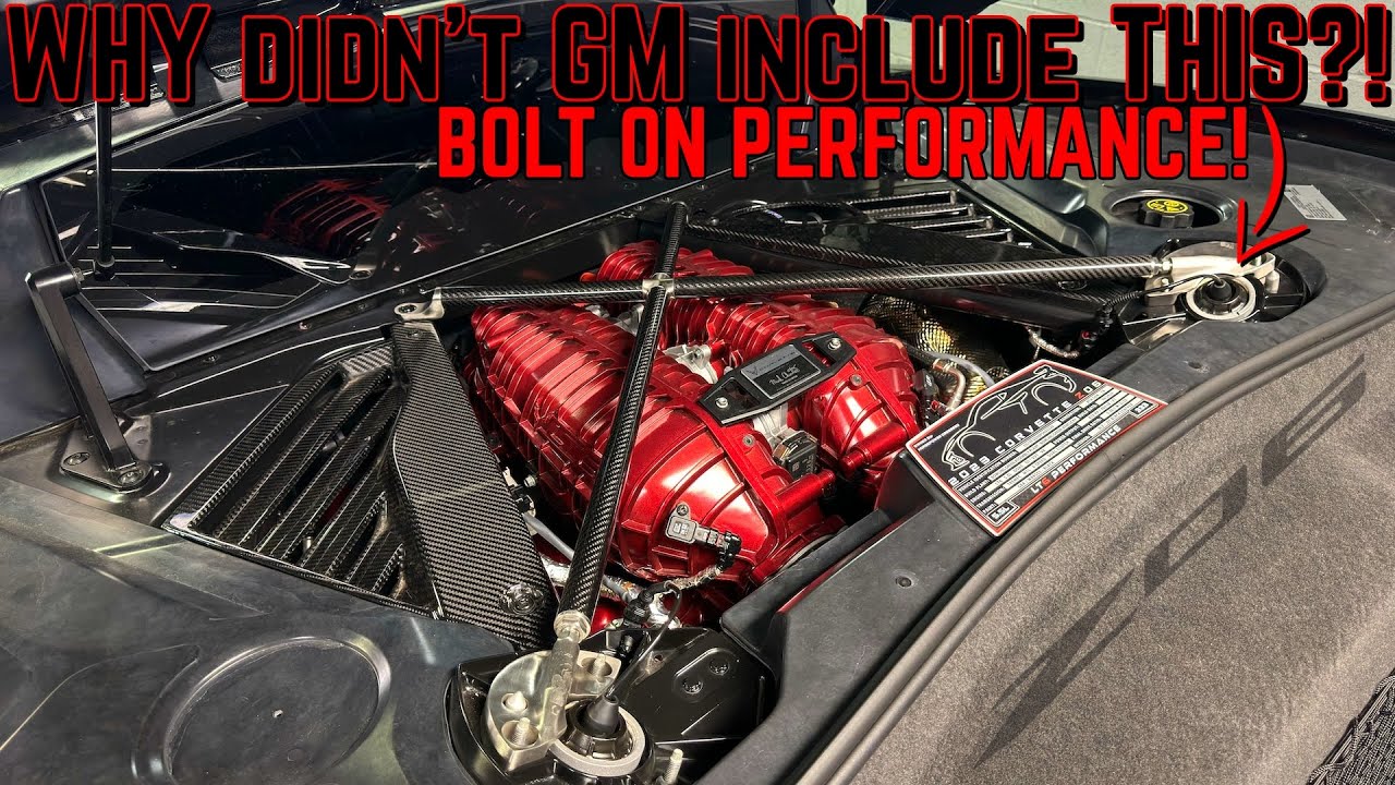 Speedway Composites FIXES this issue on the C8 Corvette!
