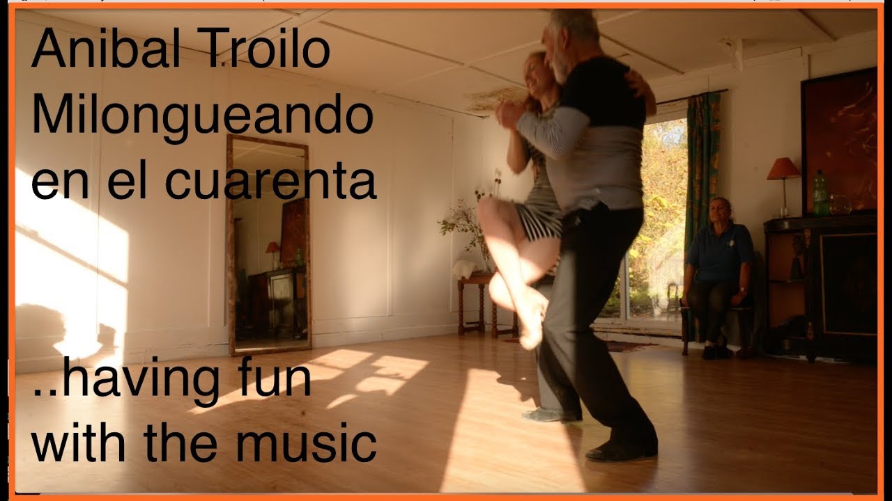 Milongueando en el cuarenta ~ Anibal Trilo ~  Miriam Gita www.thejoyoftango.com