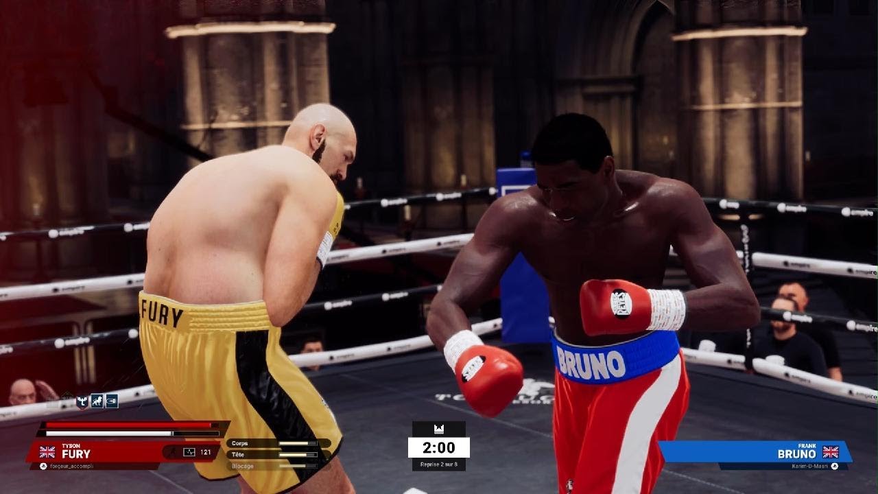 Fury vs Frank Bruno