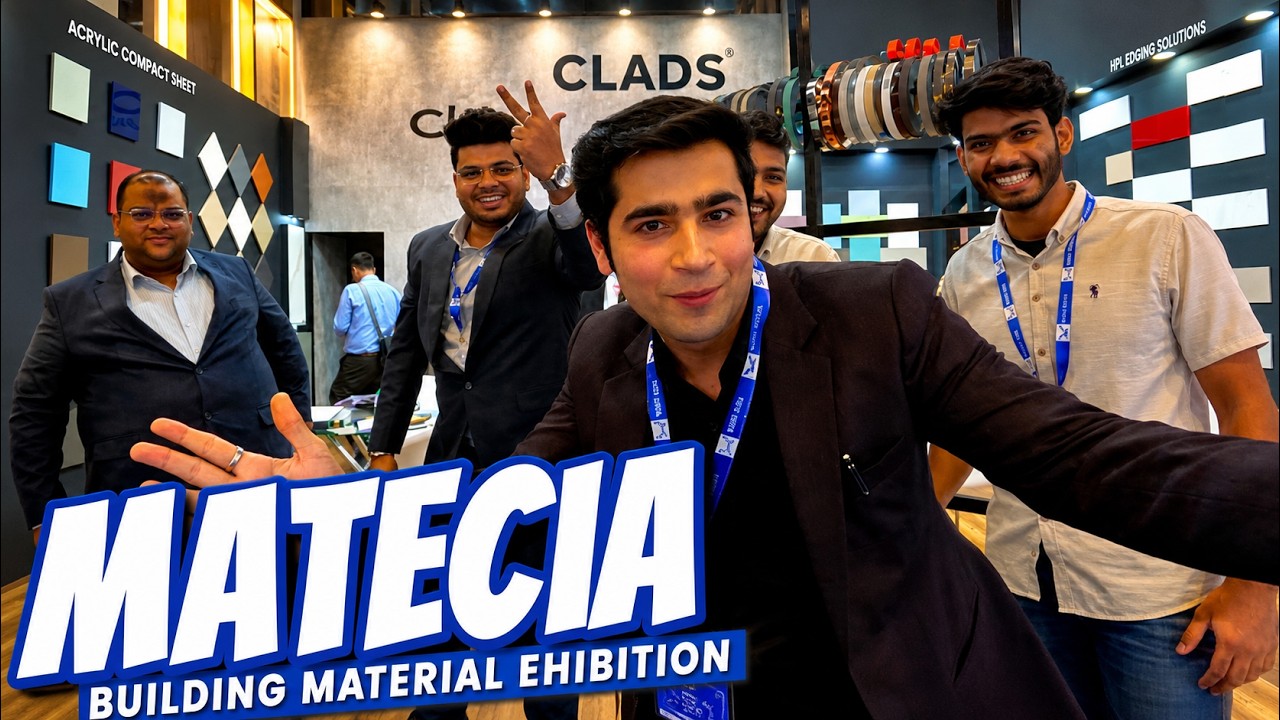MATECIA Building Material Exhibition, Pragati Maidan: A Tour #matecia #pragatimaidan #exhibition
