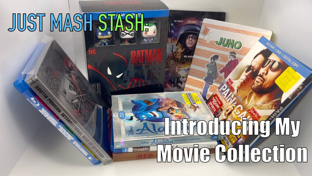 Introducing My Movie Collection - Just Mash Stash Episode 1