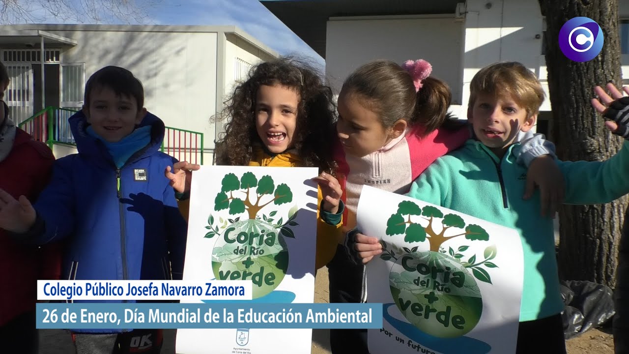 🌱🌳 Escolares del C.P. Josefa Navarro Zamora, participan en la plantación de árboles.