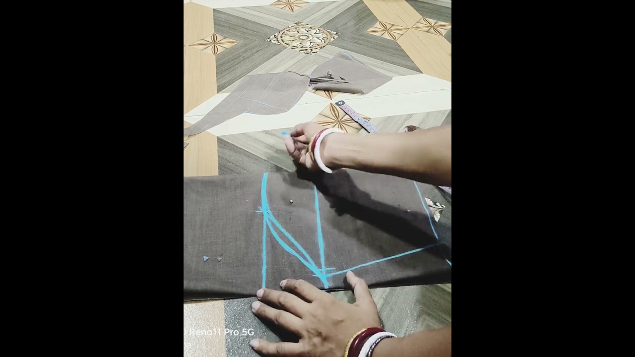 sleeves cutting ✂️#fashion #stitchingchannel #womensfashion #cuttingsvideo