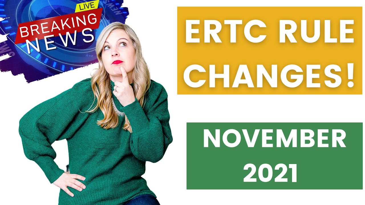 Employee Retention Tax Credit Update November 2021