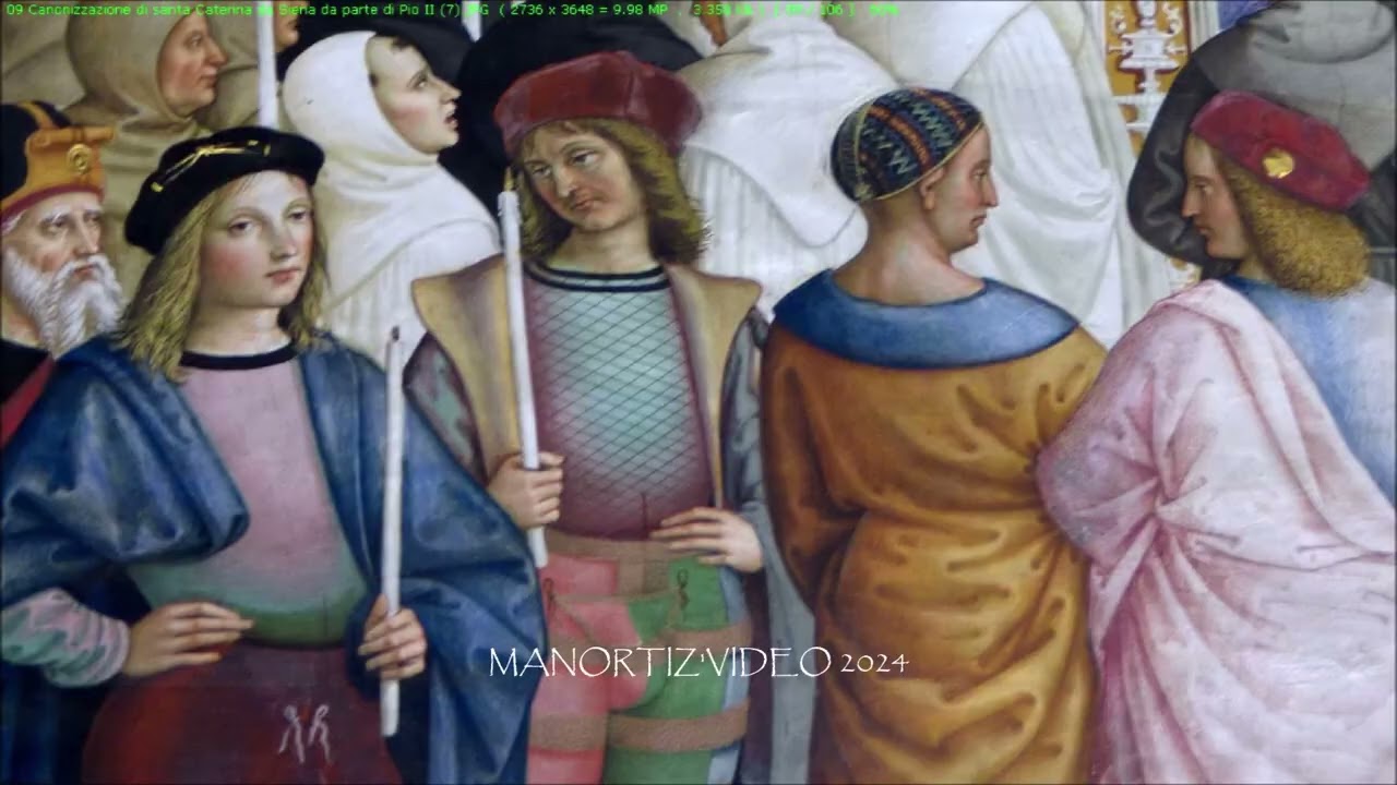 PINTURICCHIO, The life of Pope Pius II Frescoes in the Piccolomini Library of the Duomo in Siena