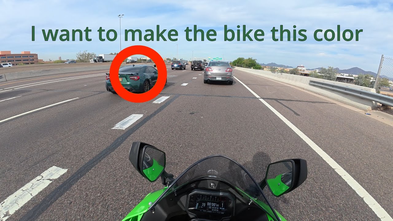 Стимминг и тявканье на ZX10R