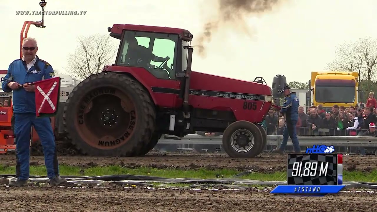 Tractorpulling TV - 8 ton Standaard XL - Wekerom 27-04-2023