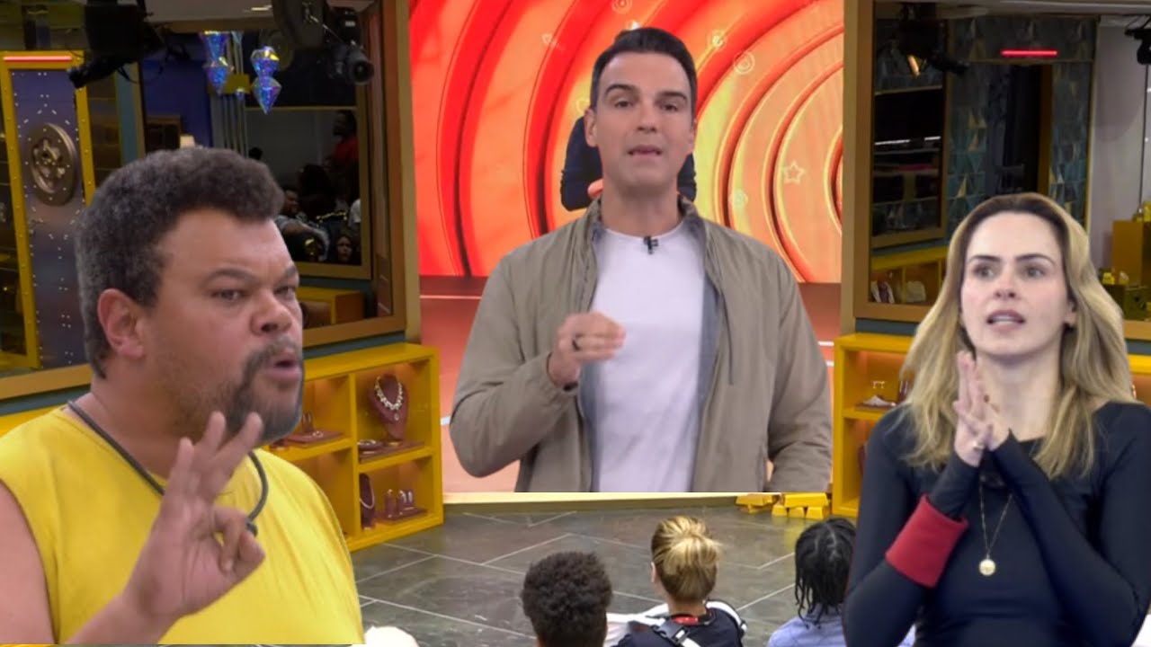 BBB 26: EXPULSÃO TADEU MANDA BABU SE RETIRAR DA CASA APOS ELE SE RECUSAR A USAR MICROFONE