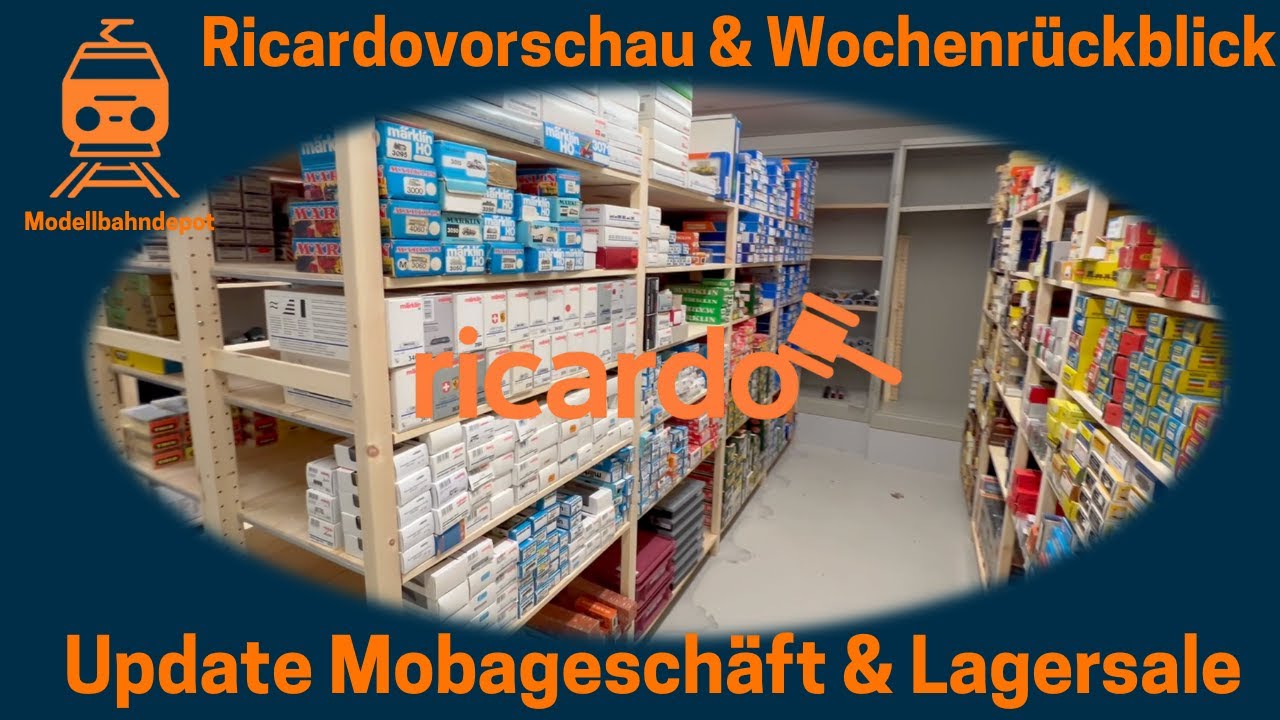 Wochenrückblick & Ricardo Vorschau - Update Mobageschäft & Lagersale