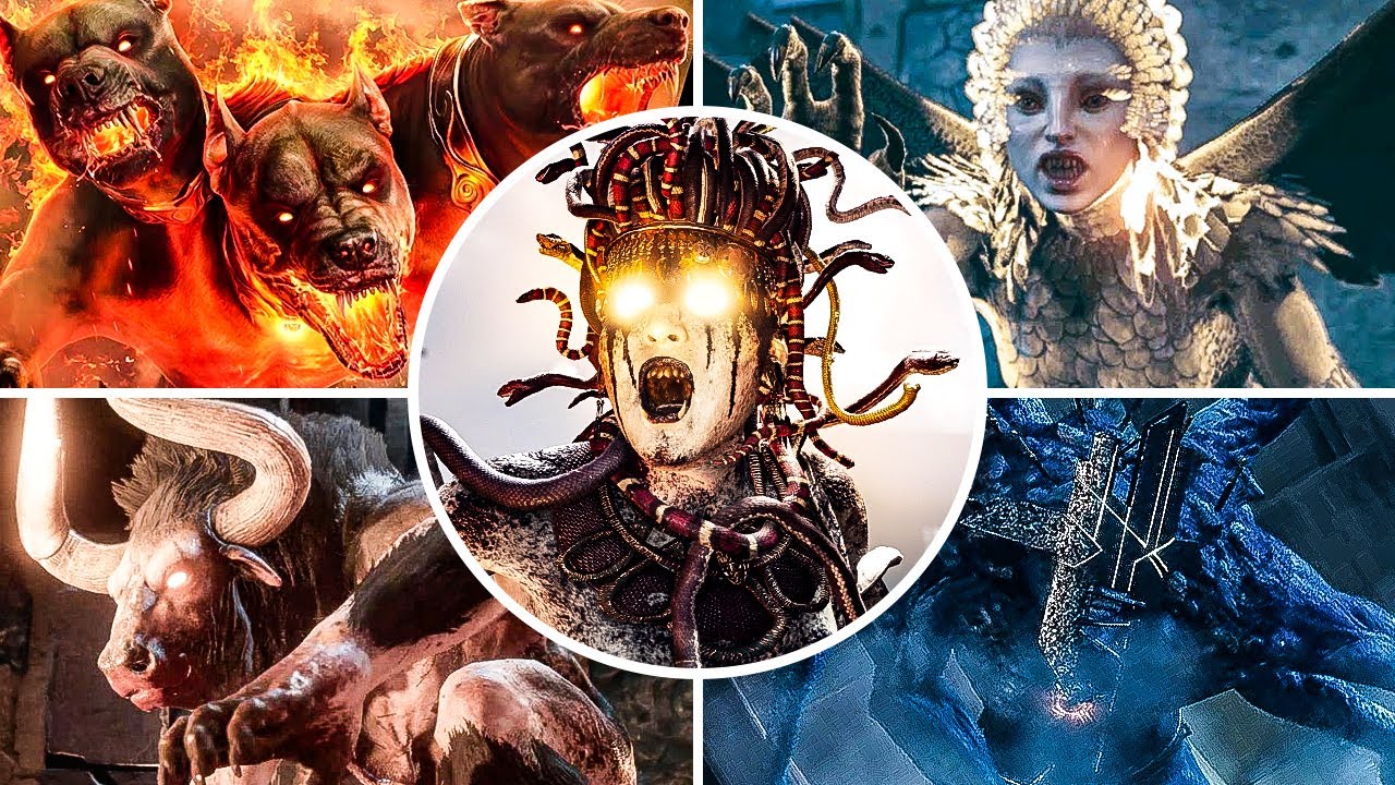 ASSASSIN'S CREED ODYSSEY + DLCS - TODOS LOS JEFES EN ESPAÑOL // ALL BOSSES HD 60FPS