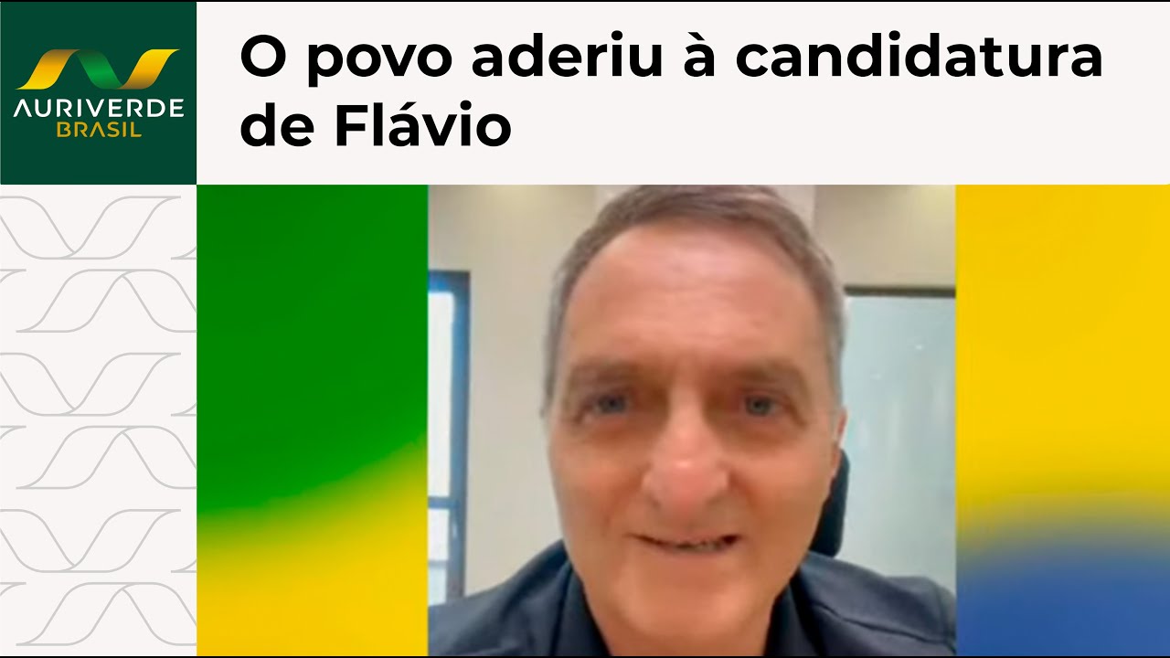 Renato Bolsonaro: As pesquisas mostram que o povo aderiu à candidatura de Flávio