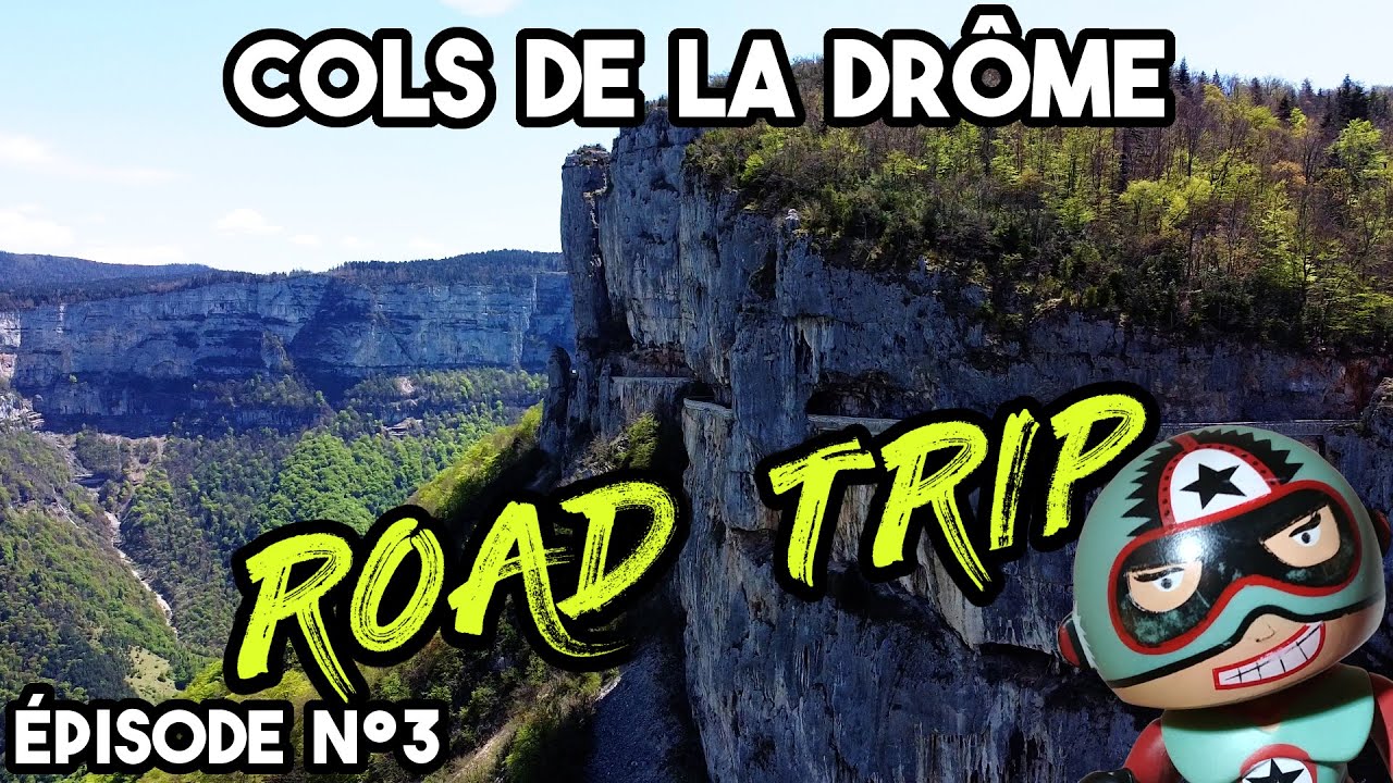 Les cols de la Drôme dans le Vercors en Road trip moto en 650 Transalp