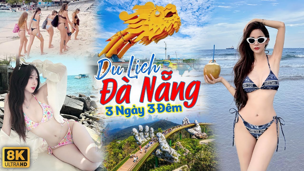 KINH NGHIỆM DU LỊCH ĐÀ NẴNG 2025 NGON BỔ RẺ 🇻🇳🌴 Mỹ Khê ✅ Bà Nà ✅ Chợ Hàn ✅ Chợ Cồn ✅ Chợ Đêm Ẩm Thực