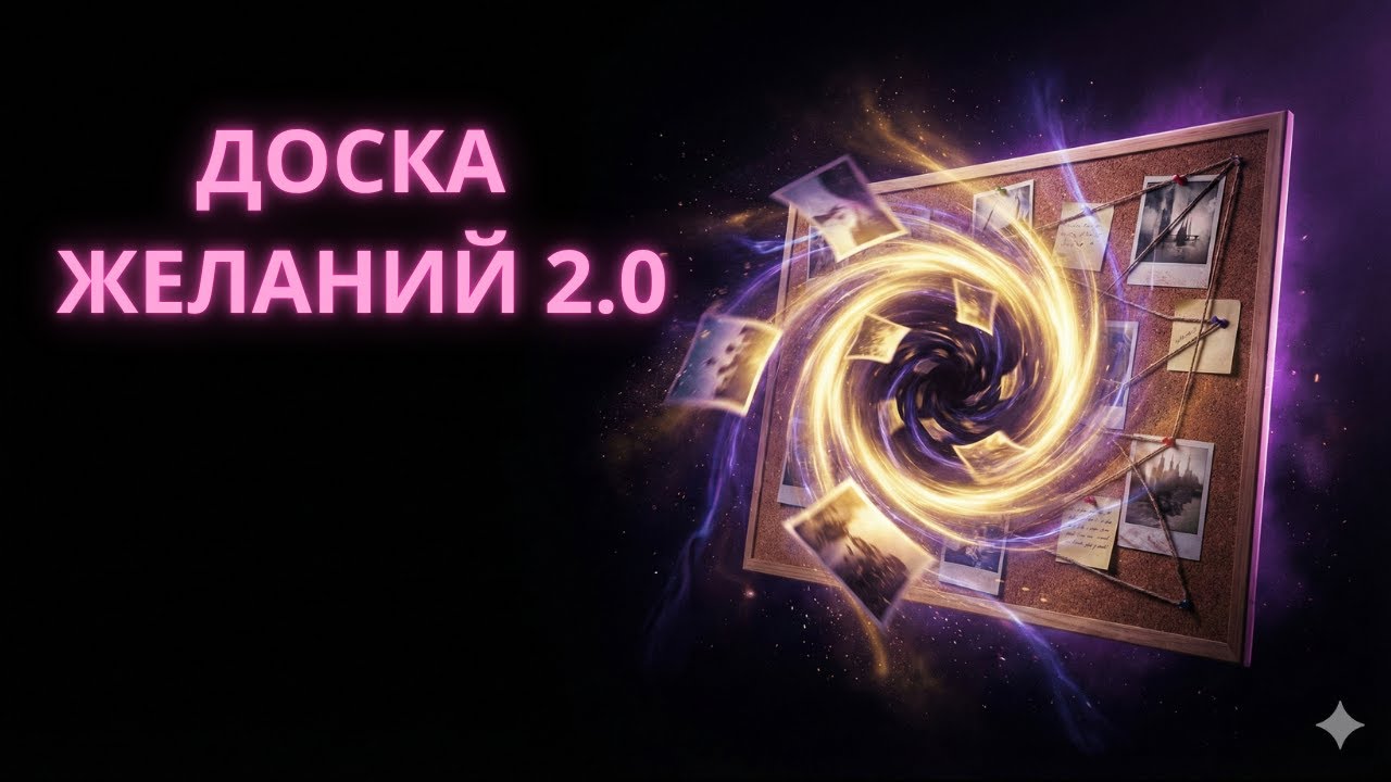 Доска желаний 2.0 - Как создать правильно | Современный подход к манифестации