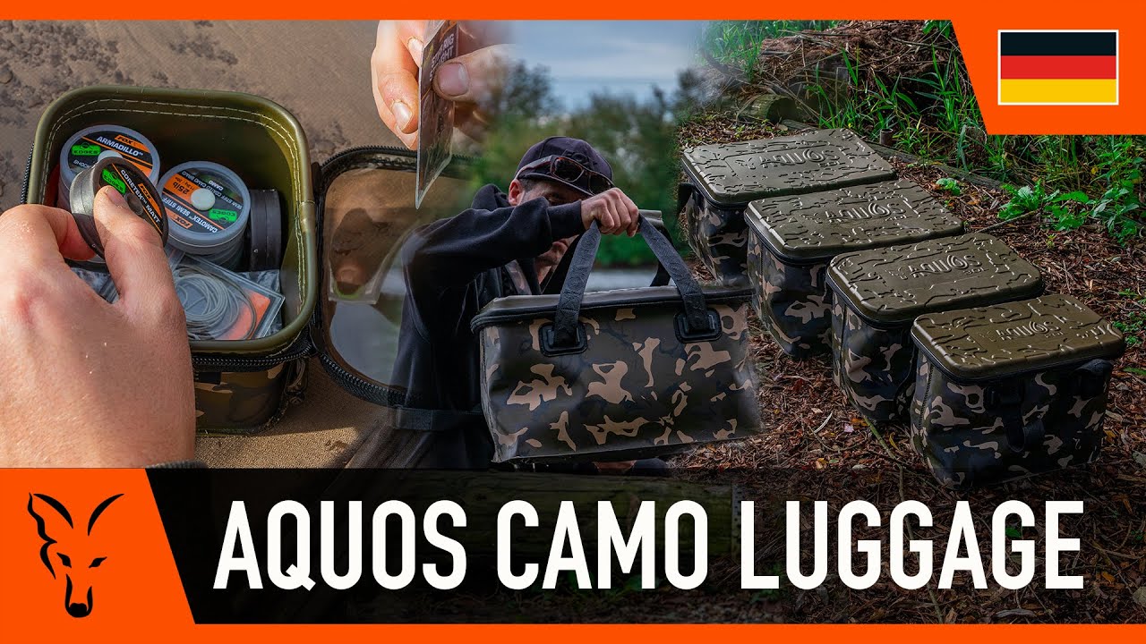 ***Karpfenangeln TV*** Aquos Camo Taschen