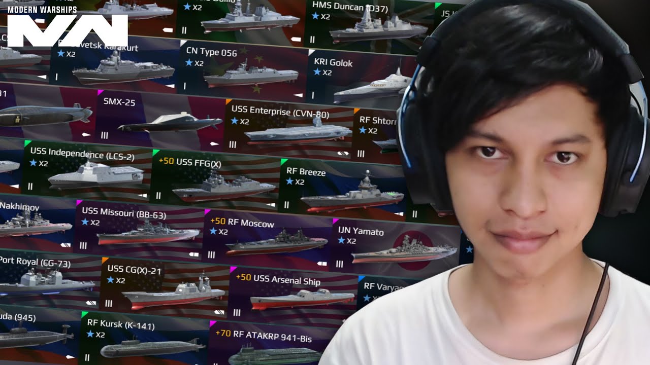 Beli Semua Kapal Tier 1,2,3 Cuma Butuh 1M Dollars & 100K Gold | Modern Warships