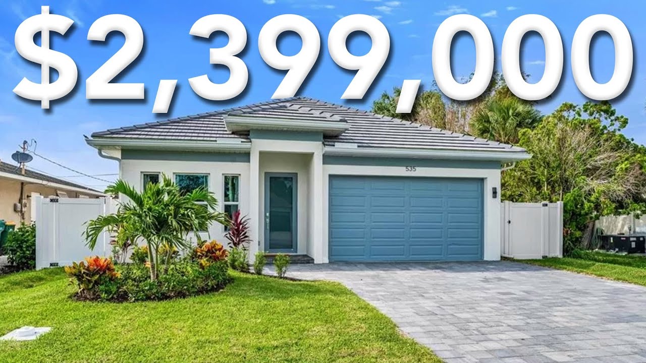 INCREDIBLE New Home in Naples Florida | Tour Luxurious Home Near Vanderbilt Beach 2024