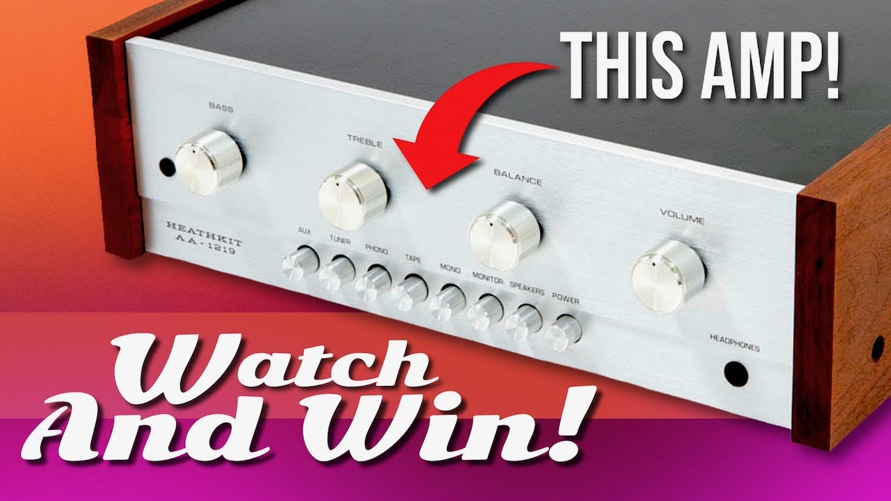 Giveaway! Subscribe & Leave Comments For Chances to Win a Heathkit AA-1219 Amplifier! • P1: Unboxing