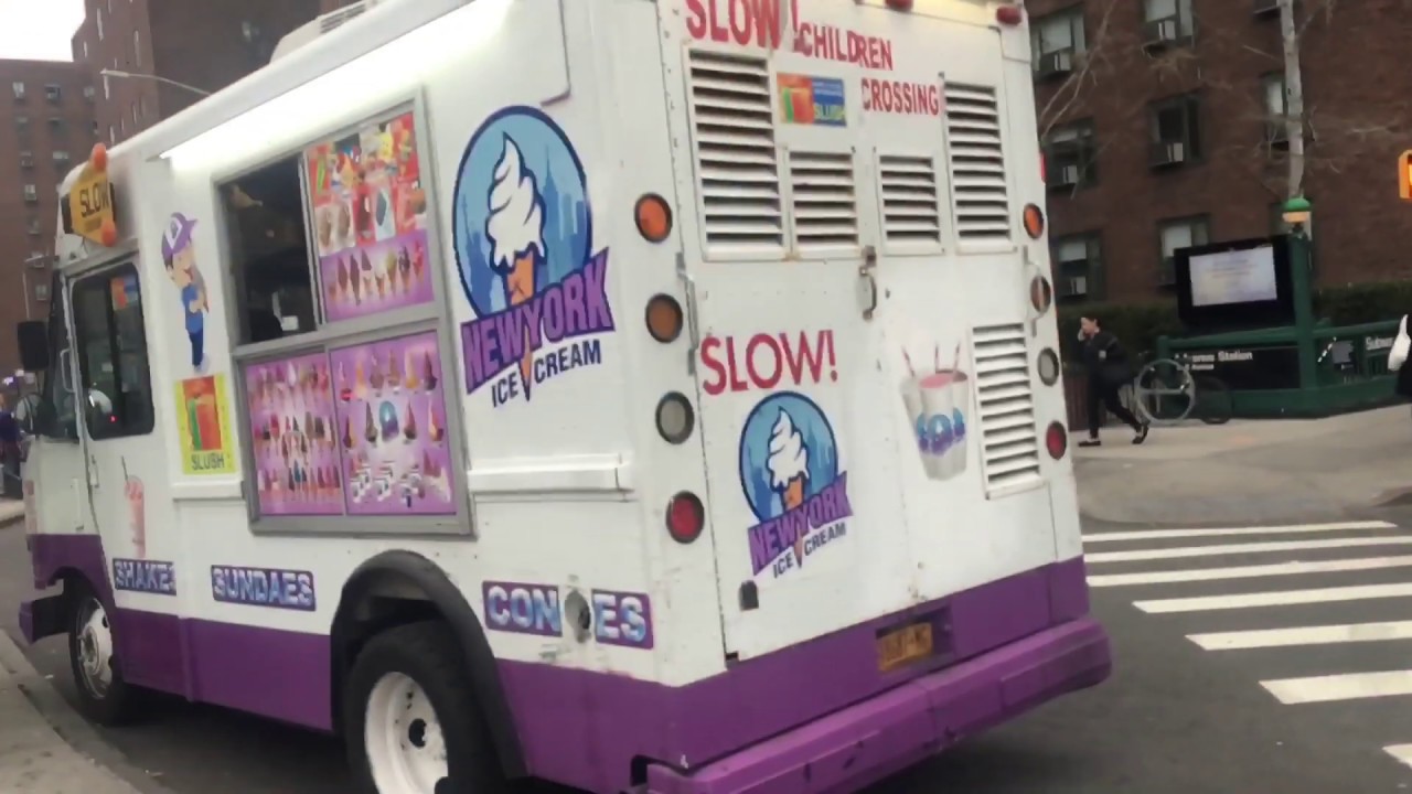 New York Ice Cream•ice cream truck•49 degrees• nyc apr.10th 2019•Operation Meltdown Target by nyc