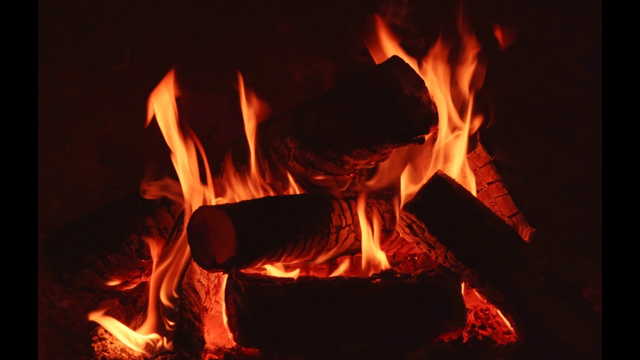 11 Hours 4K Fireplace | Cosy Feelings | Fire Crackling Sounds for Relaxing & Studying