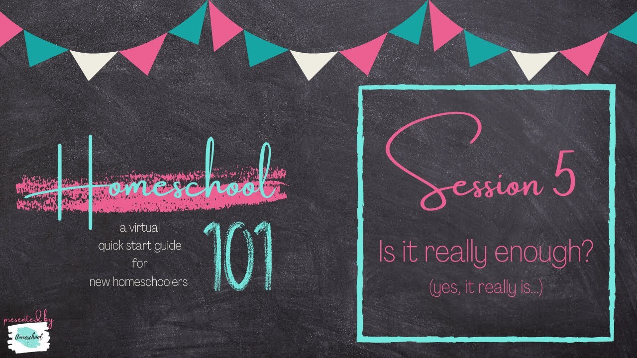 Session 5 - Is it really enough? (yes... it really is.)