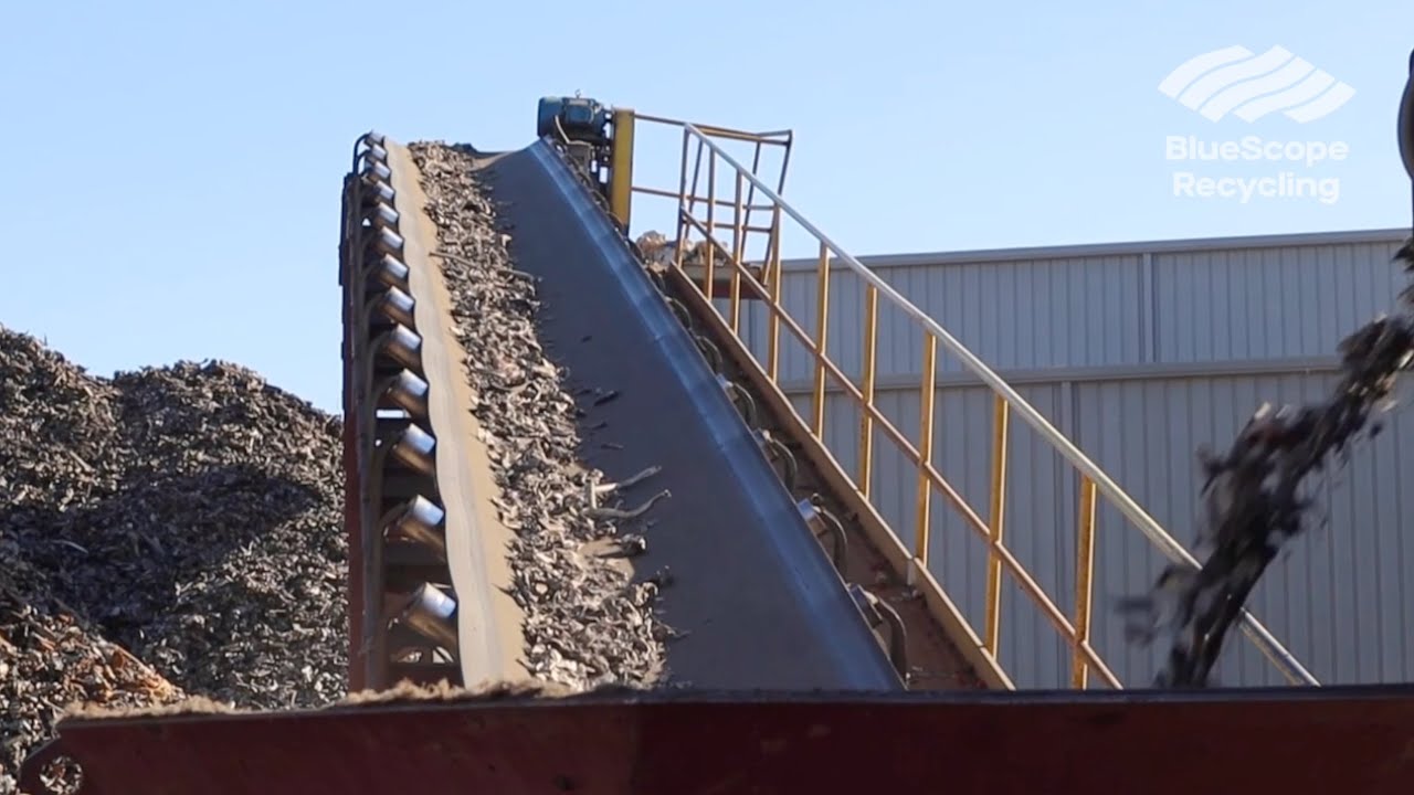 BlueScope Recycling in Mansfield, Ohio USA