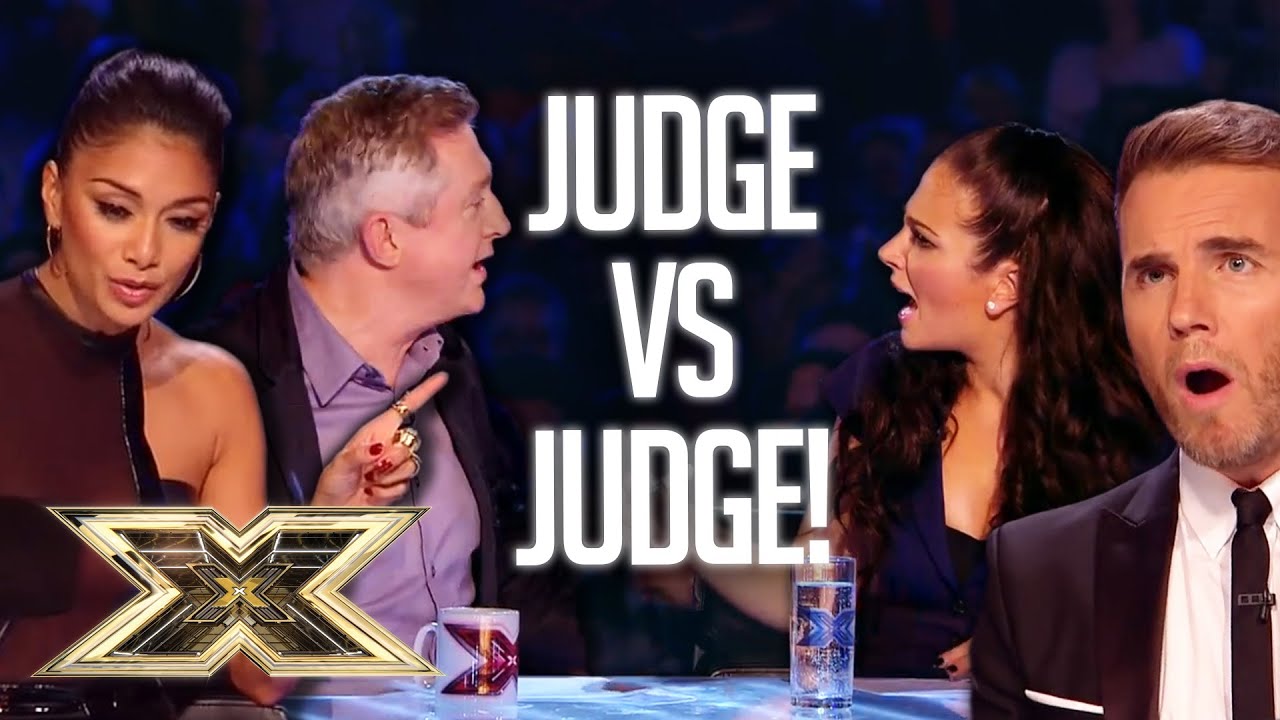 JUDGE DRAMA... Their biggest bust ups with each other! | The X Factor UK