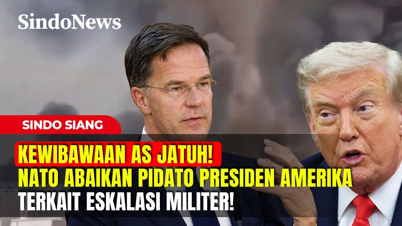 KEWIBAWAAN AS JATUH! NATO Abaikan Pidato Presiden Amerika Terkait Eskalasi Militer! | Sindo Siang