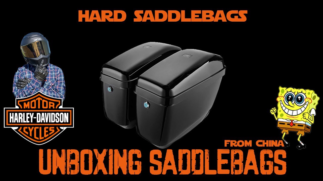 Unboxing Motorcycle Hard Saddlebags