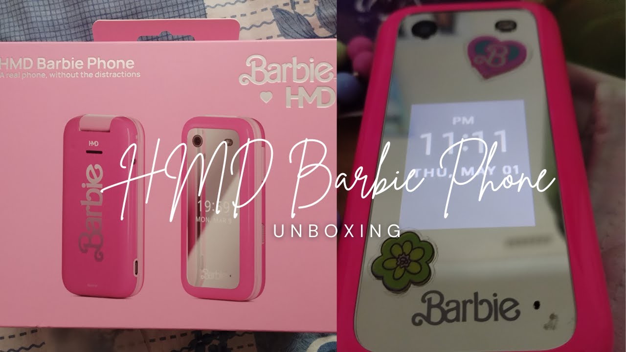 HMD Barbie Phone Unboxing | Easter Eggs Review