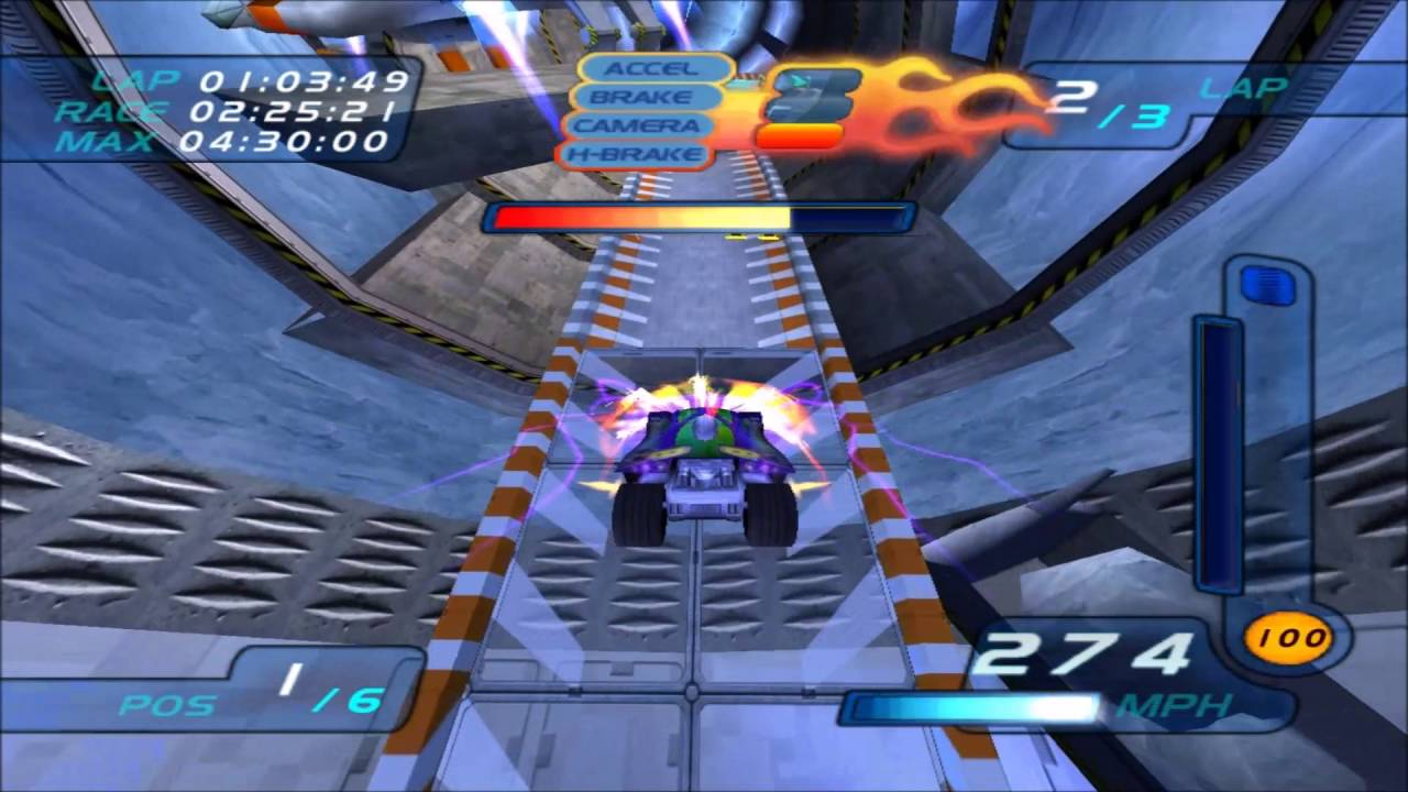 Hot Wheels World Race Slingshot on Ice City