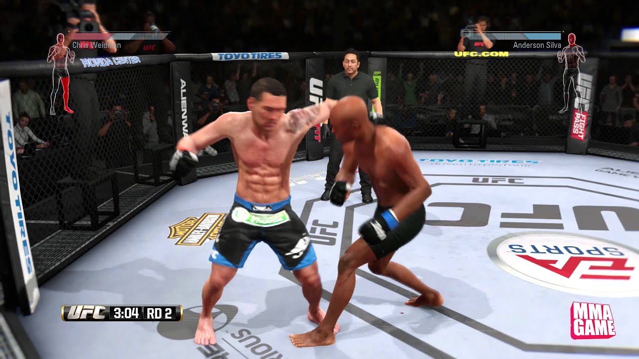 EA Sports UFC - Online Rage Trolling With Anderson Silva Ranked match